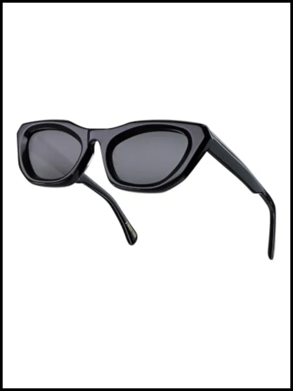 Cat Eye Acetate Sunglasses UV400 Nylon Lens Non-Polarized